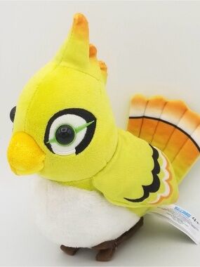 Overwatch Ganymede Plush Stuffed Toy Bird Clip-on Feet Blizzard Entertainment 7”
